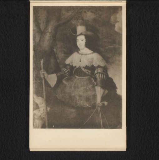 Museo Cerralbo, Madrid. Portrait of a lady in hunting dress