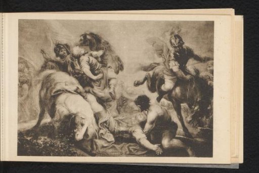 Museo Cerralbo, Madrid. The Conversion of Saint Paul. Inverted Replica of a Painting by Rubens