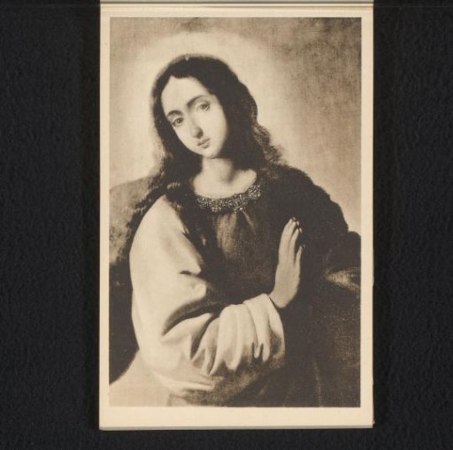 Museo Cerralbo, Madrid. The Immaculate Conception. Detail