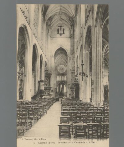 Gisors (Eure) - Interior of the Cathedral - The Net