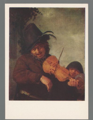 Adriaen van Ostade - Traveling Musician