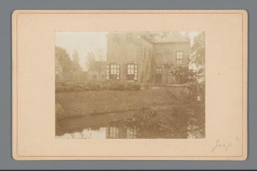 View of a villa, presumably in North Holland