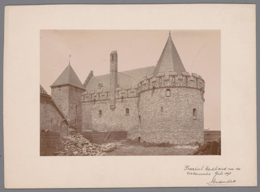 View of Castle Radboud in Medemblik