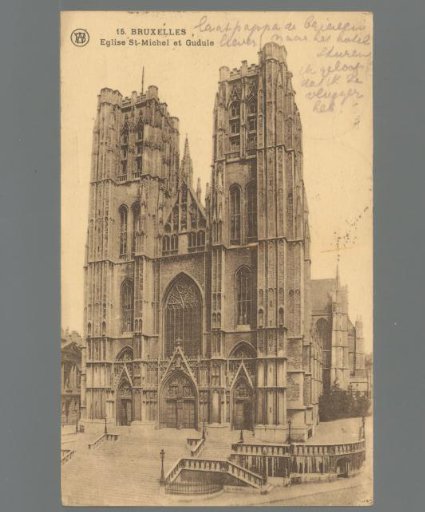 Brussels. St. Michael and St. Gudula Church