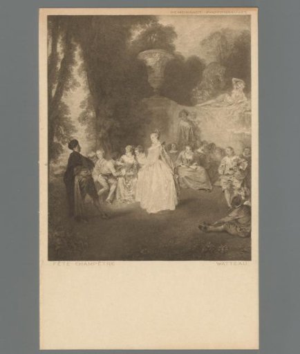 Fête Champêtre. Watteau