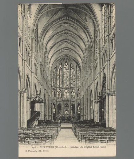 Chartres (E. et L.) - Interior of St. Peter's Church