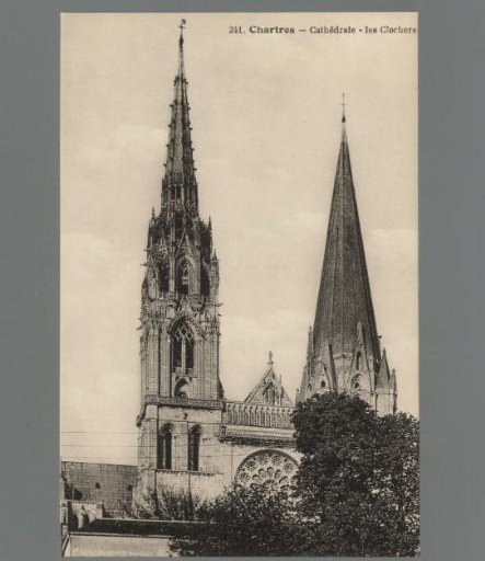 Chartres - Cathedral - The Towers