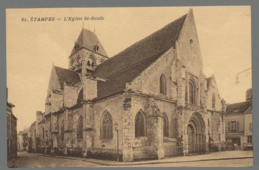 Étampes - The Church of St-Basile