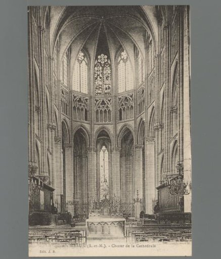 Meaux (S.-et-M.) - Choir of the Cathedral