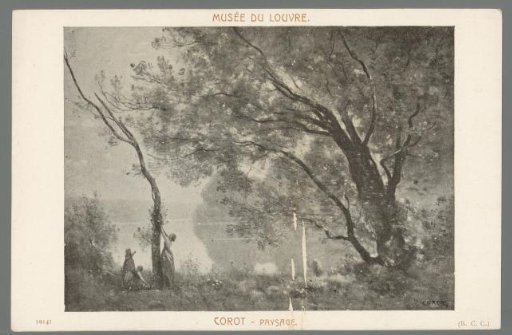 Musée du Louvre. Corot - Landscape