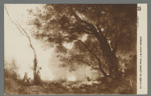 Musée du Louvre, Paris. J.B. Corot: Landscape