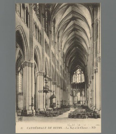 Cathedral of Reims - The Nave and the Choir