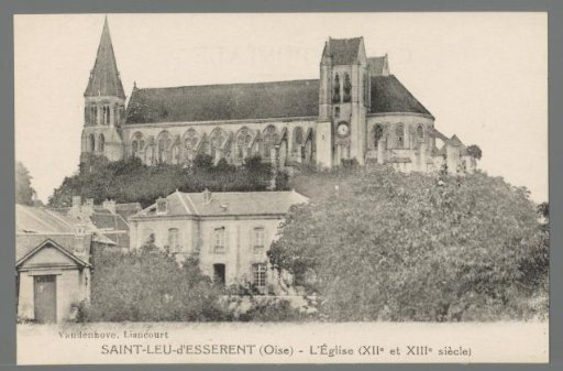 Saint-Leu-d'Esserent (Oise) - The Church (12th and 13th centuries)