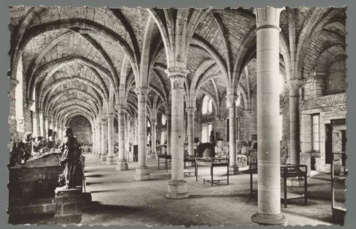 Musée Archéologique de Dijon. Lapidary Collections Installed in the Gothic Hall (13th Century) of the Former Benedictine Abbey of Saint-Bénigne