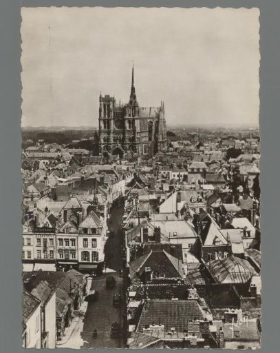 Amiens (Somme). The Cathedral Viewed from the Belfry