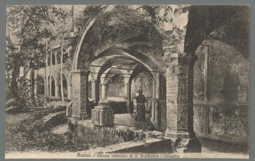 Assisi - Lower Church of St. Francis - Cloister