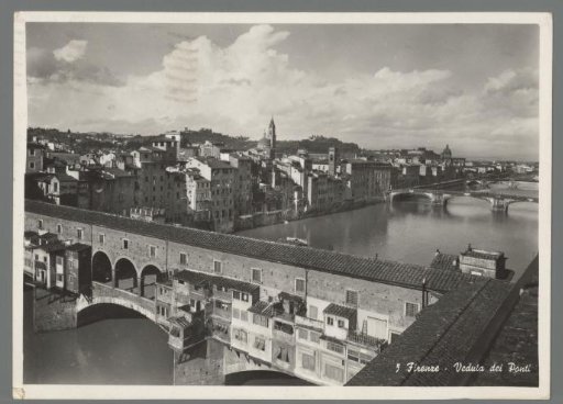 Florence. View of the Bridges