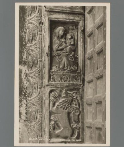 Genoa. Cathedral. Detail
