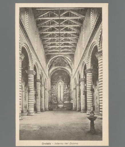 Orvieto. Interior of the Duomo