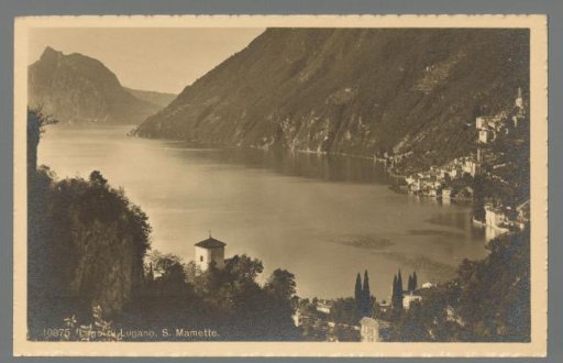 Lake Lugano. San Mamette