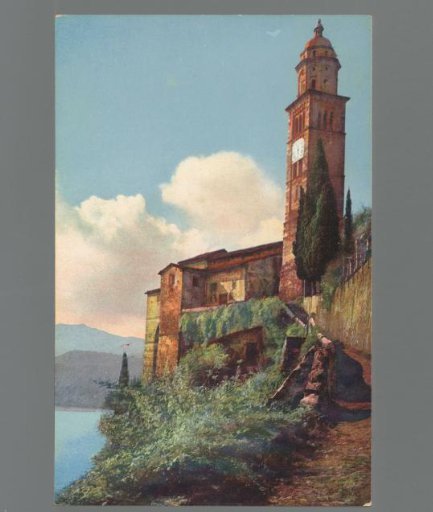 Lake of Lugano. Morcote