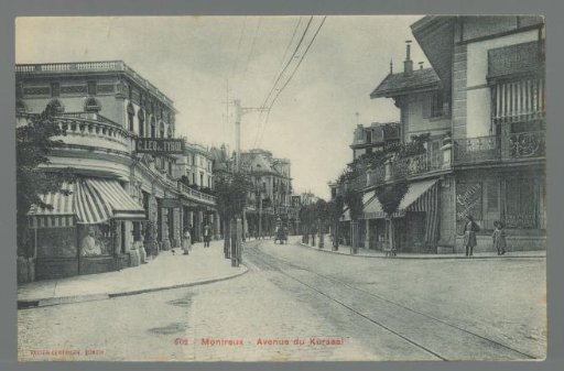 Montreux. Avenue du Kursaal