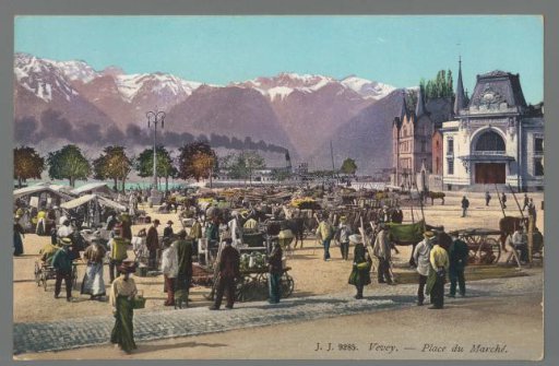 Vevey. Market Square