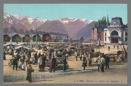 Vevey. Market Square