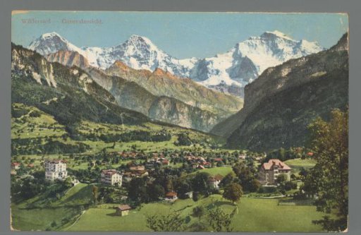 Wilderswil. General view