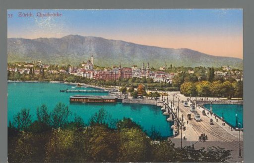 Zurich, Quaibrücke