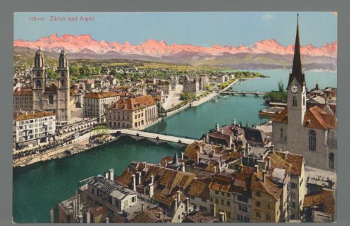 Zurich and the Alps