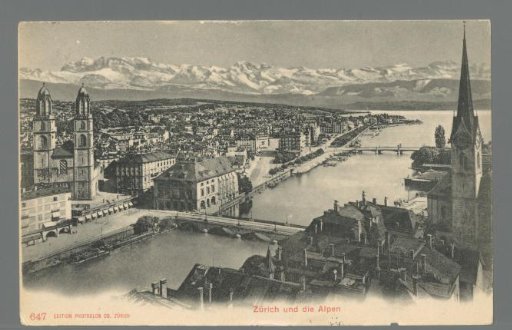 Zurich and the Alps