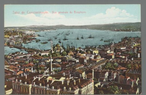 General view of the Bosphorus