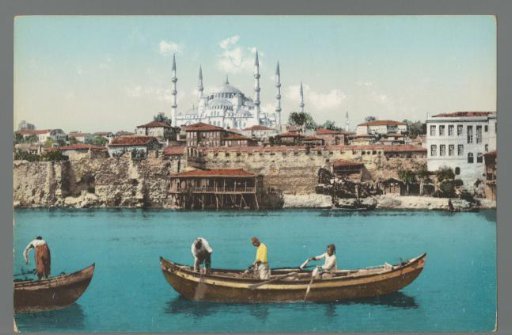 Constantinople. Mosque of Sultan Ahmed