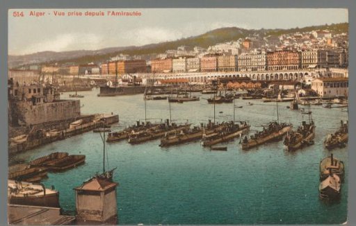 Algiers. View taken from the Admiralty