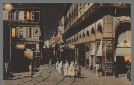 Algiers. Rue Bab-Azoun
