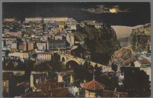Constantine. General view taken from Mansourah