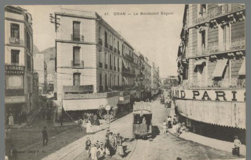 Oran. The Boulevard Séguin