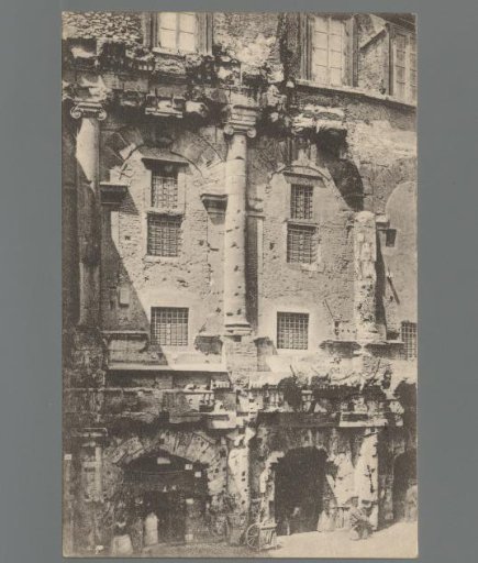 Rome. Remains of the Theatre of Marcellus
