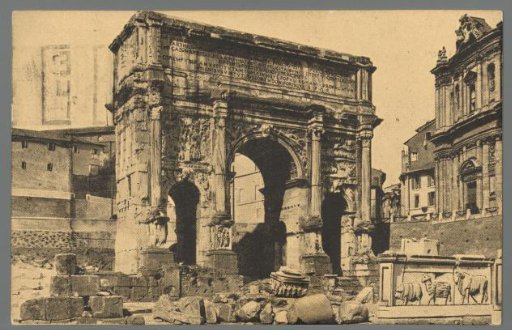 Rome. Arch of Septimius Severus