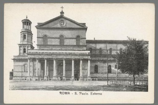 Rome. S. Paolo. Exterior