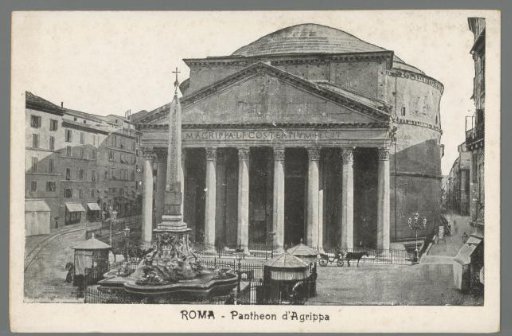 Rome. Pantheon of Agrippa