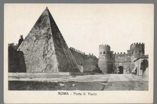 Rome. Porta San Paolo