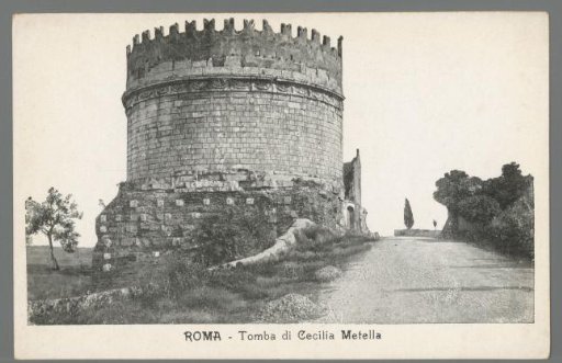 Rome. Tomb of Cecilia Metella