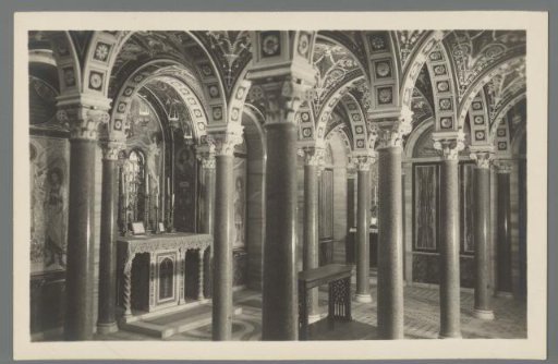 Rome. Crypt in the Church of Santa Cecilia