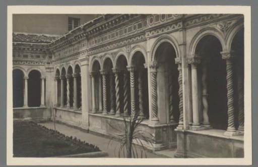 Rome. Cloister of San Paolo