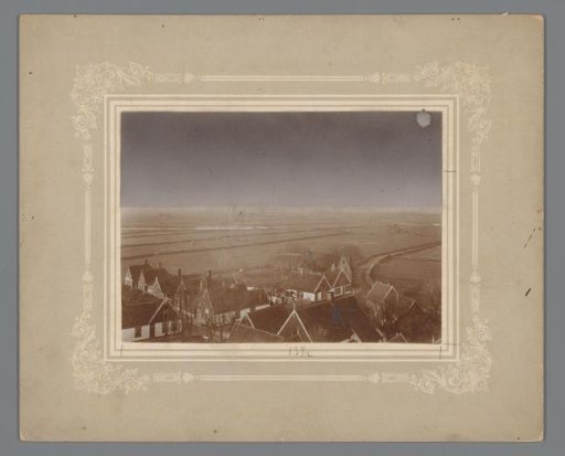 View of Oosterend at Texel