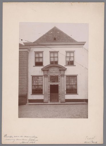 Facade of the Former Notary's House at Den Burg