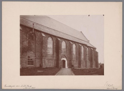 View of the Burght Church at Den Burg