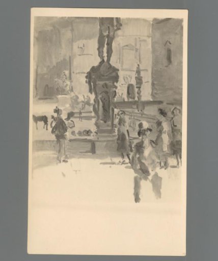 Piazza della Signoria with the statue of Perseus in Florence